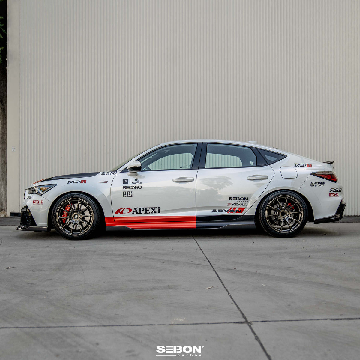Seibon 2024-2025 Acura Integra Type-S MB-Style Carbon Fiber Side Skirts - photo 8