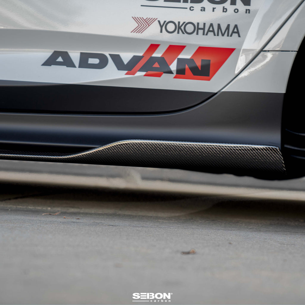 Seibon 2024-2025 Acura Integra Type-S MB-Style Carbon Fiber Side Skirts - photo 10