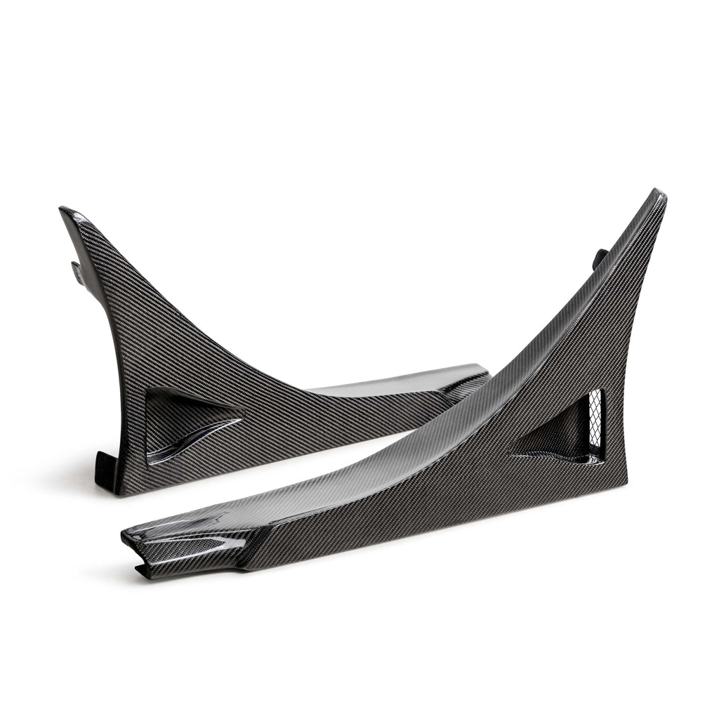 Seibon 2023-2025 Honda Civic Type R MB-Style Carbon Fiber Rear Side Skirt Extensions