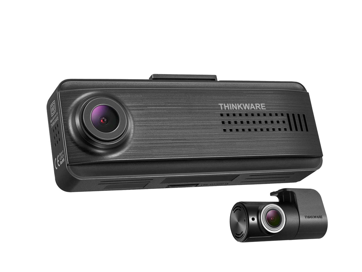 Thinkware F200 PRO front and rear dash cam with GPS mount