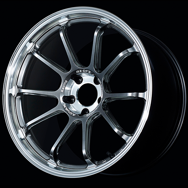 Advan RZ-DF2 Diamond Cut and Hyper Platinum Black