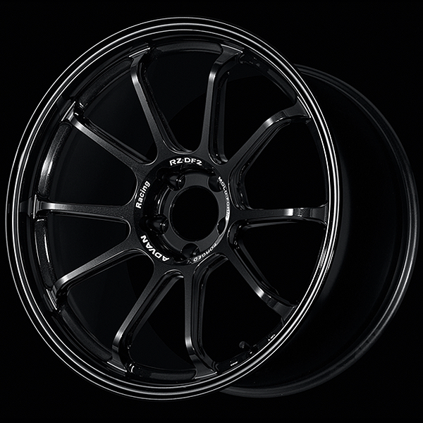 Advan RZ-DF2 Racing Titanium Black