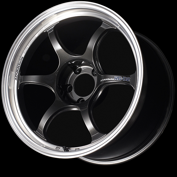 Advan RG-D2 Machining and Black Gunmetallic