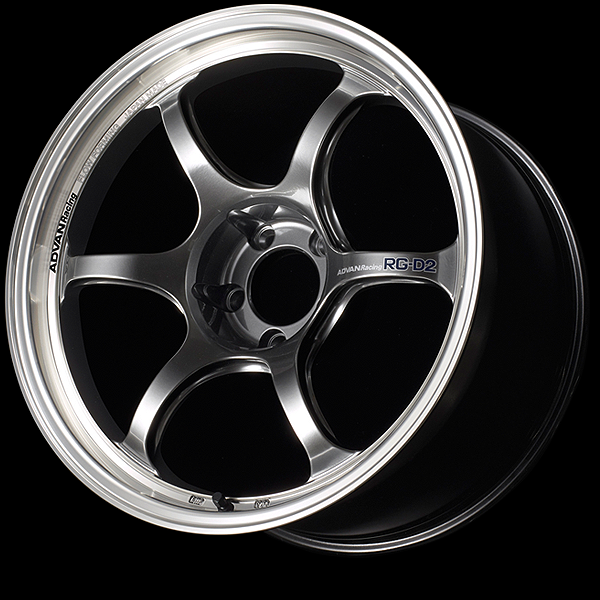 Advan RG-D2 Machining and Racing Hyper Black