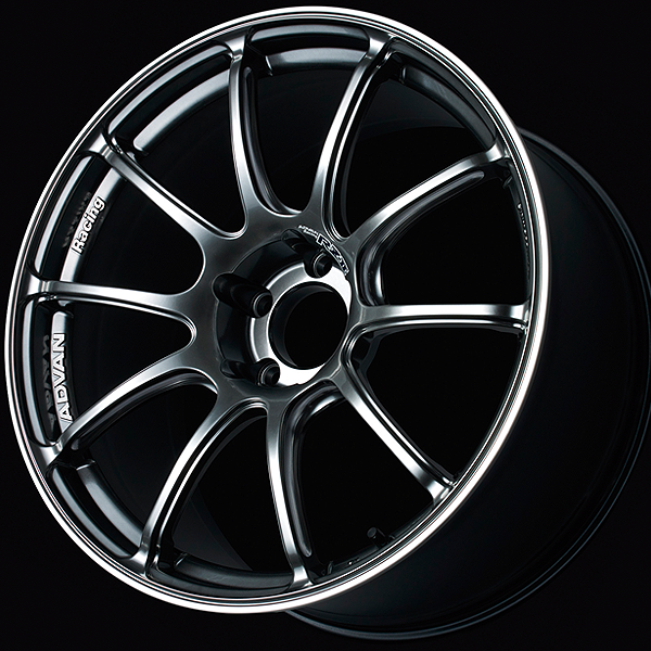 Advan RZII Racing Gloss Black and Ring