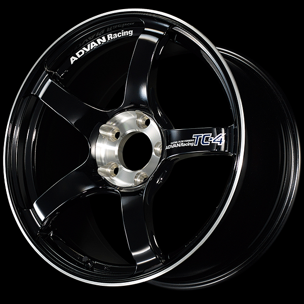 Advan TC4-SE Racing Gloss Black and Diamond Cut